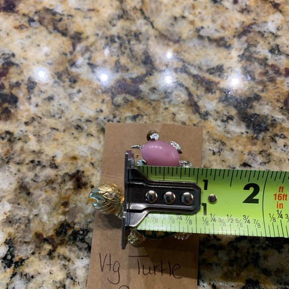 Vintage Turtle Brooch Lot of 2 Turtle love Turtle people - Picture 8 of 8